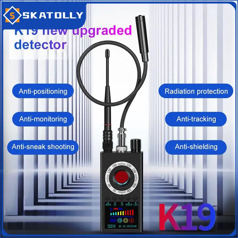 

Черное 5-часовое сканирующее оборудование для радиочастотного сигнала Интеллектуальный анализ Gps беспроводной сканер Функция автоматичес...