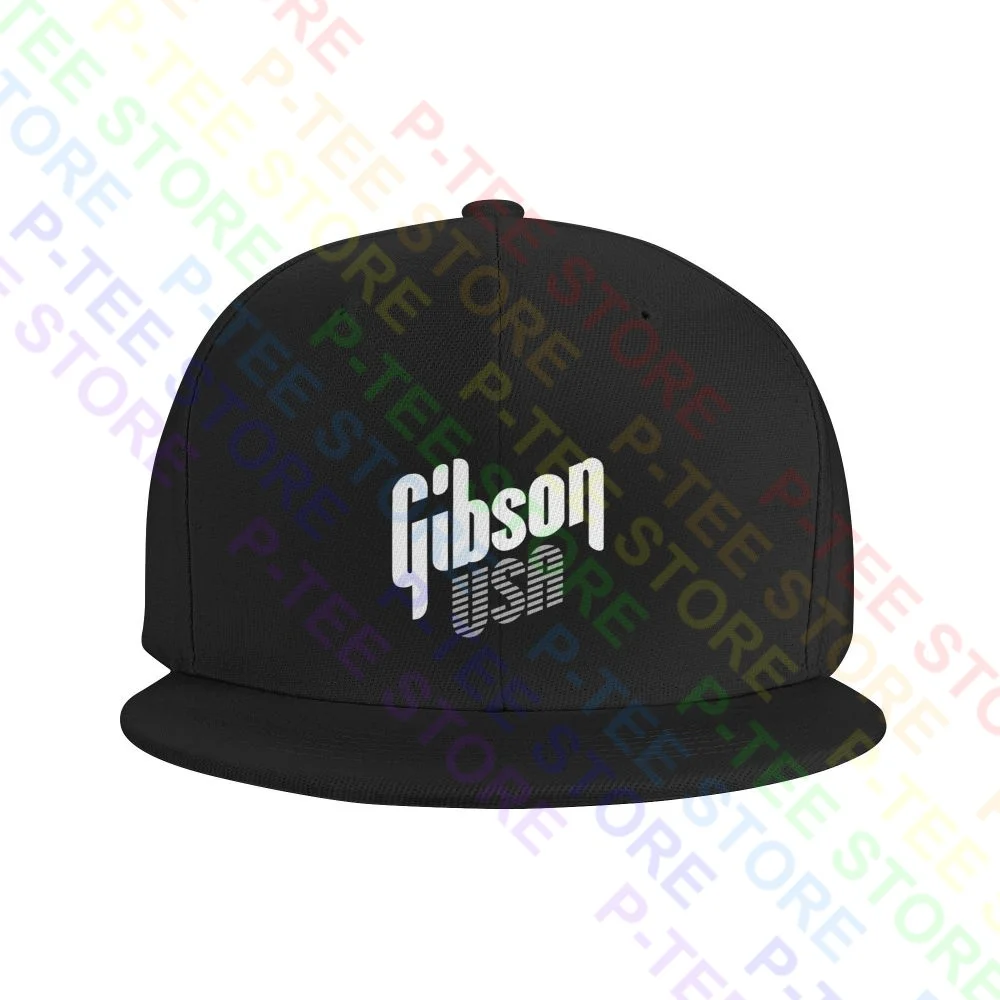 Кепка-бейсболка Gibson с гитарами США электрическая бас жесткая рок акустическая