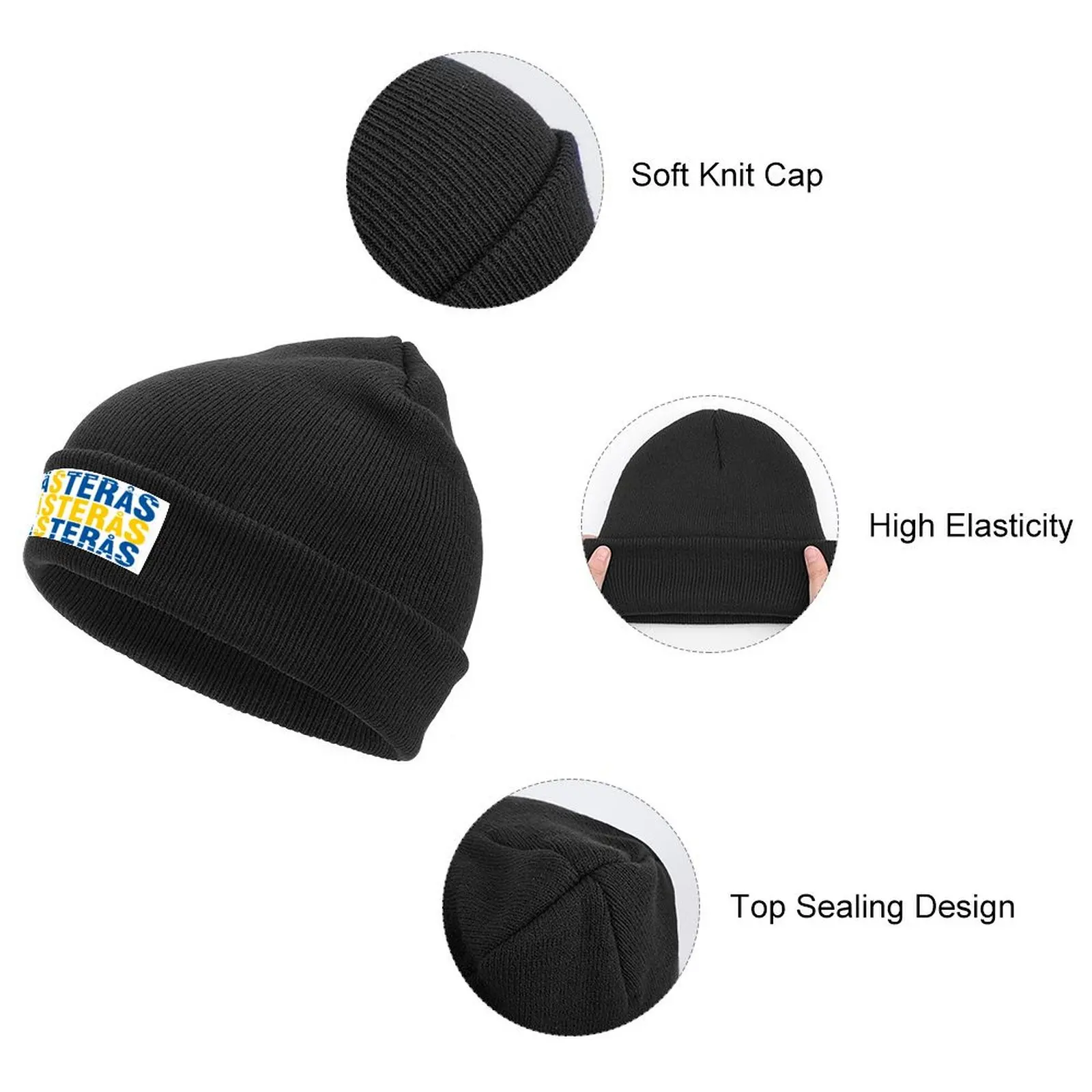 Вязаная кепка Vasteras Sverige flagga модная шляпа джентльмена на день рождения Snapback