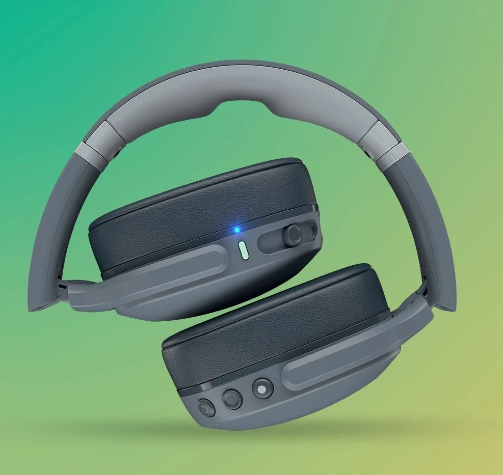 

Skullcandy S6EVW-N740 Crusher Evo Wireless Over-Ear Bluetooth Headphones Long Endurance Earbuds with Mic Extra Bass Tech Headset