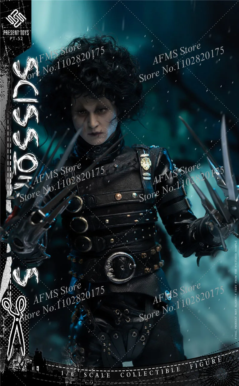 ПОДАРНЫЕ Игрушки PT-sp52 1/6 Мужчины Солдат Руки-ножницы Эдвард Джонни Деппа Куклы