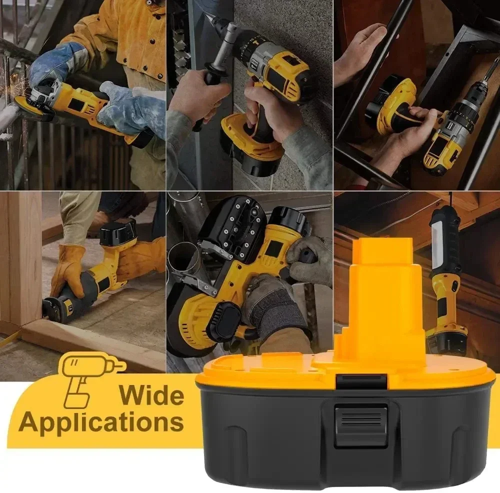 100% 18V 6800mAh Ni-MH DC9096 сменная батарея для Dewalt DE9098 DE9095 DE9096 DW9096 аккумулятор