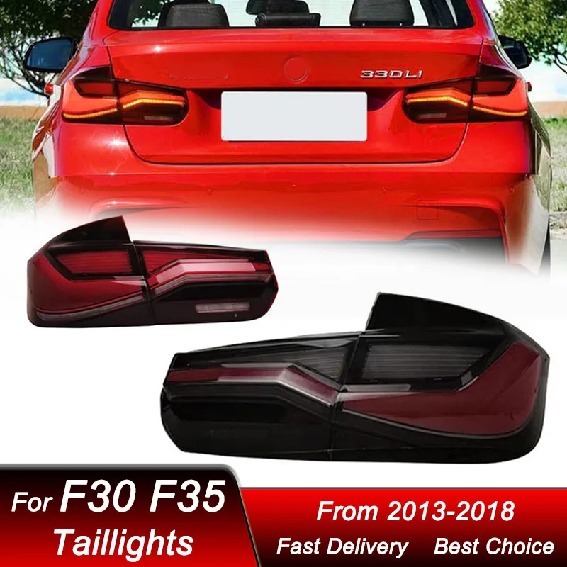 Автомобильные задние фонари для BMW 3 серии F30 F35 320 328 2013-2018 Полный светодиодный