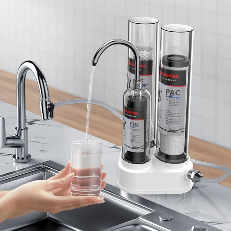 Фото 3-ступенчатая ультрафильтрационная мембрана Guangdong Fiter, лучший очиститель питьевой воды для рекламы №3