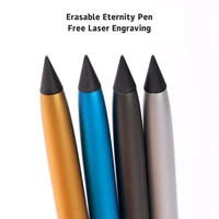 erasable eternal pen with eraseraluminum alloy pen sketch painting students practice calligraphy graduation season gift