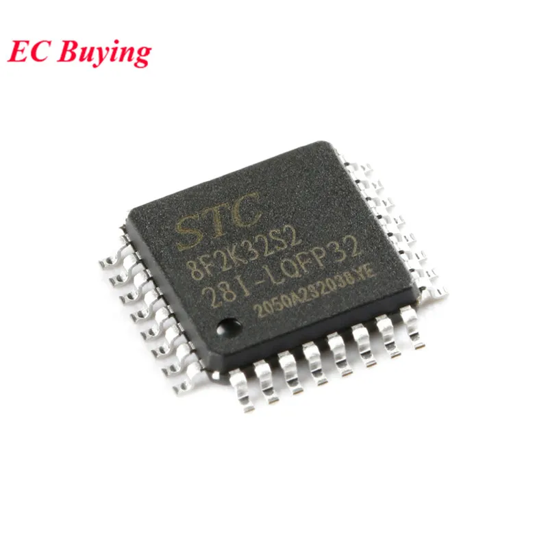 

STC8F2K32S2 STC8F2K32S2-28I STC 8F2K32S2 LQFP32 Enhanced 1T 8051 Microcontroller MCU IC Controller Chip STC8F2K32S2-28I-LQFP32
