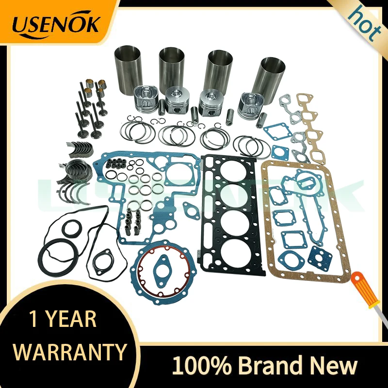 

High Quality Engine Overhaul Kit 1J871-21110 And Ring 1J890-21050 for KUBOTA V2403-M-DI,V2203-M-DI Diesel Engine Repair Parts