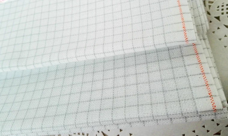 Немецкая ткань ZW 14ct 35-35 см 2832CT белые этикетки для вышивки крестиком без краски