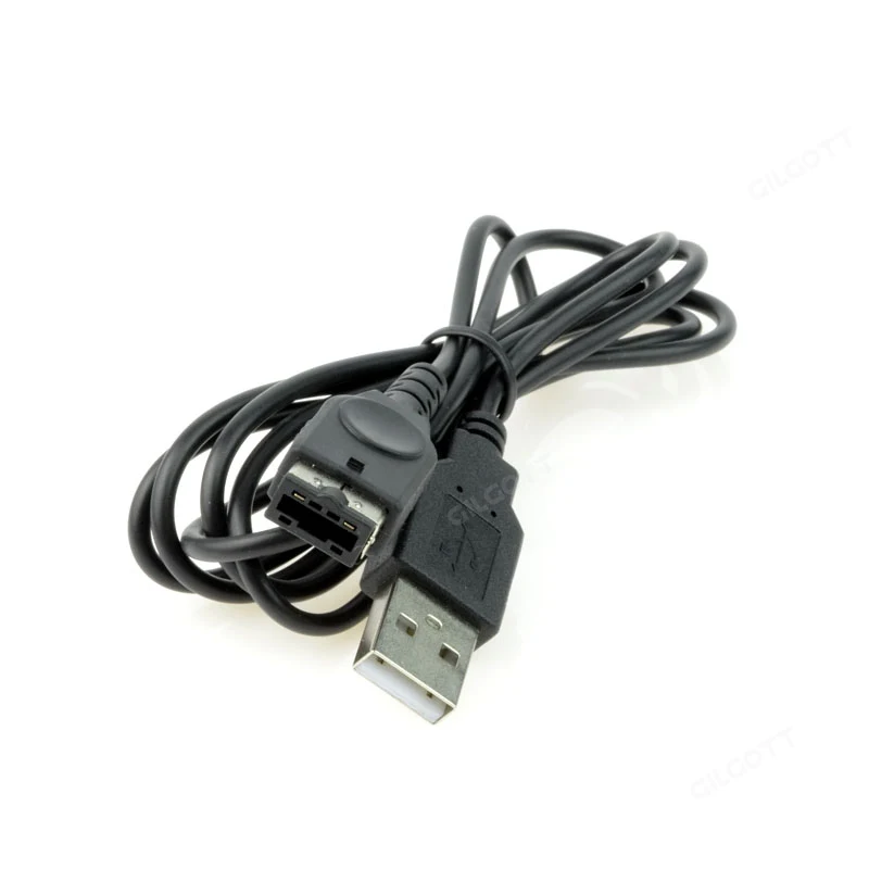 Фото Черный USB-кабель для зарядки, кабель для зарядного устройства для Nintendo DS NDS/Game Boy Advance SP GBASP 1,2 м №3