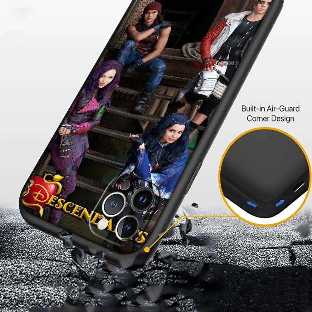 Descendants Phone Case for OPPO F3 F5 F7 F9 F11 F17 F19 Pro Plus A9 A54S A57 A95 A94 A93 A74