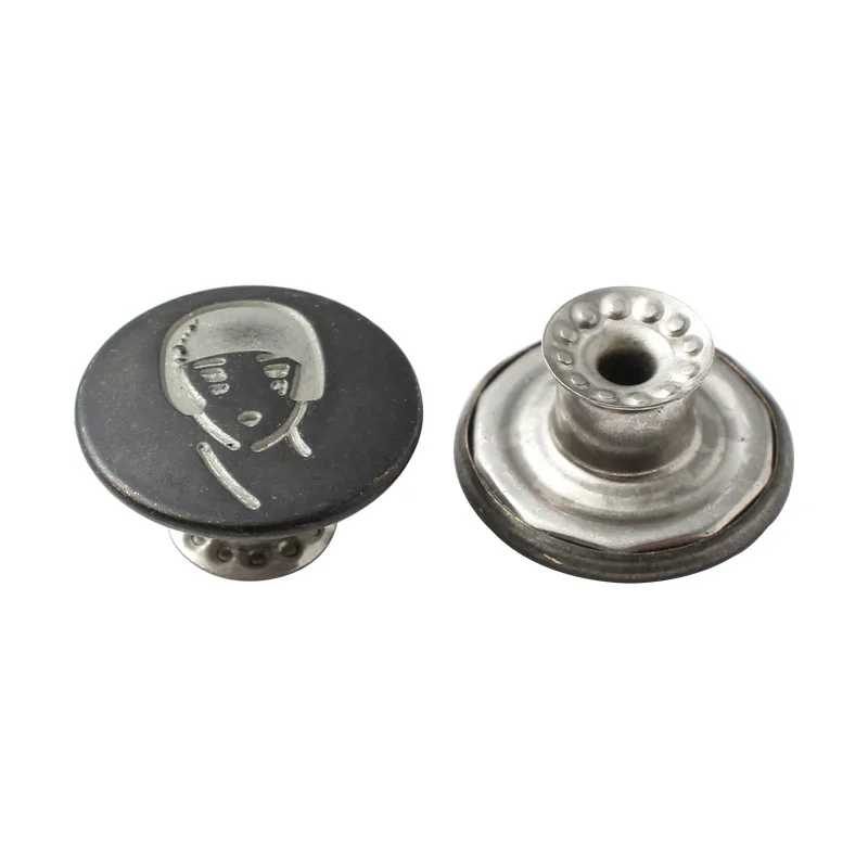 17 мм 10 0 шт./упаковка джинсы латунная трикотажная пуговица повседневные брюки