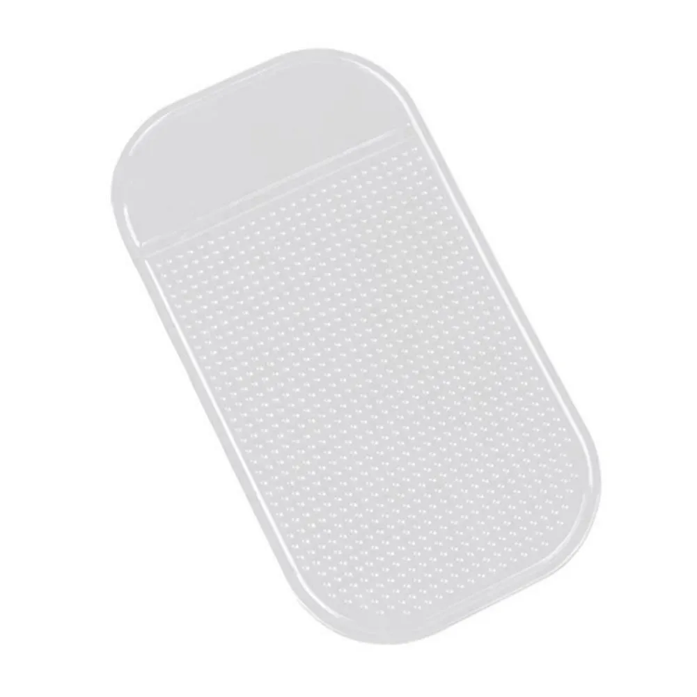 

High Quality Universal Slip Mat Cup Mat Silica Gel Transparent Keys Holder Non Toxic Car Interior Coins Firmly