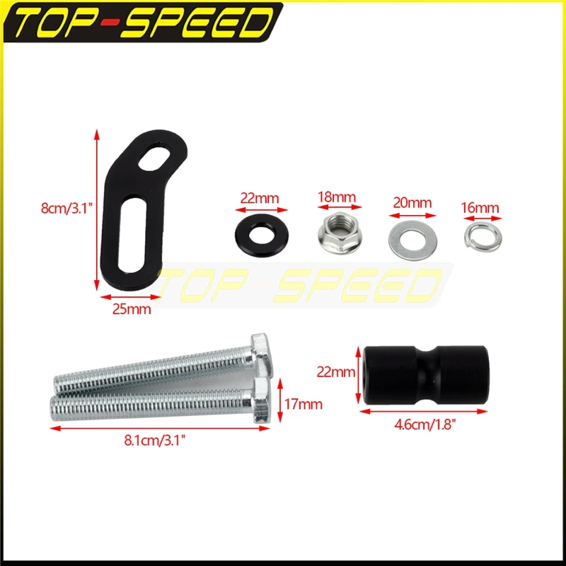 2020-2022 для Harley Softail Low Rider S 5 75 дюйма Удлинительный кронштейн фасветильник Sportster