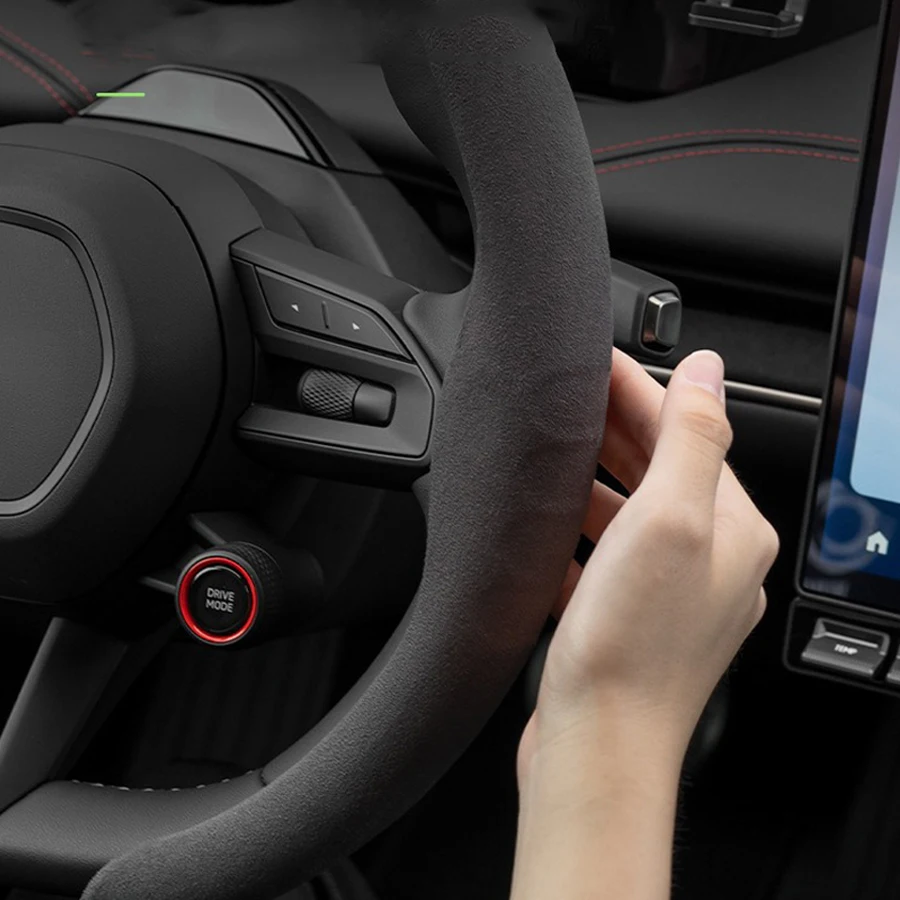 Фото Новые Стайлинг замшевых автомобильных чехлов на руль для Lexus NX GS RX IS ES GX LX RC 200 250 350 LS 450H 300H автозапчасти №5