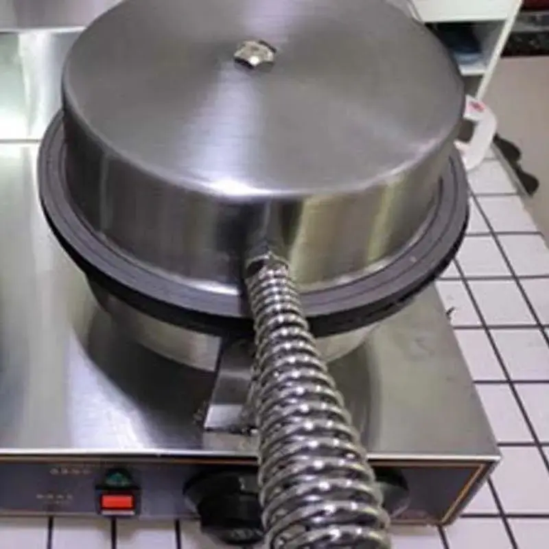 Яичный рулон сковорода для выпечки вафли мороженое конусное искусственное