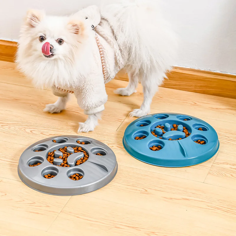 

New Style Dog Bowl Anti Choke Dog Feeding Food Bowls Puppy Slow Eating Dog Bowls Feeder Dish Pet Bowl Pet Supplies