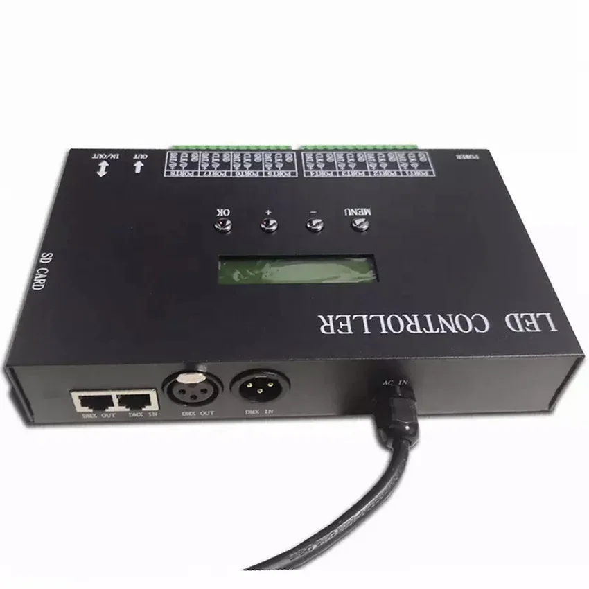 WS2801 WS2811 DMX512 H807SA RGB Artnet Node Converter Программируемый пиксельный сценический