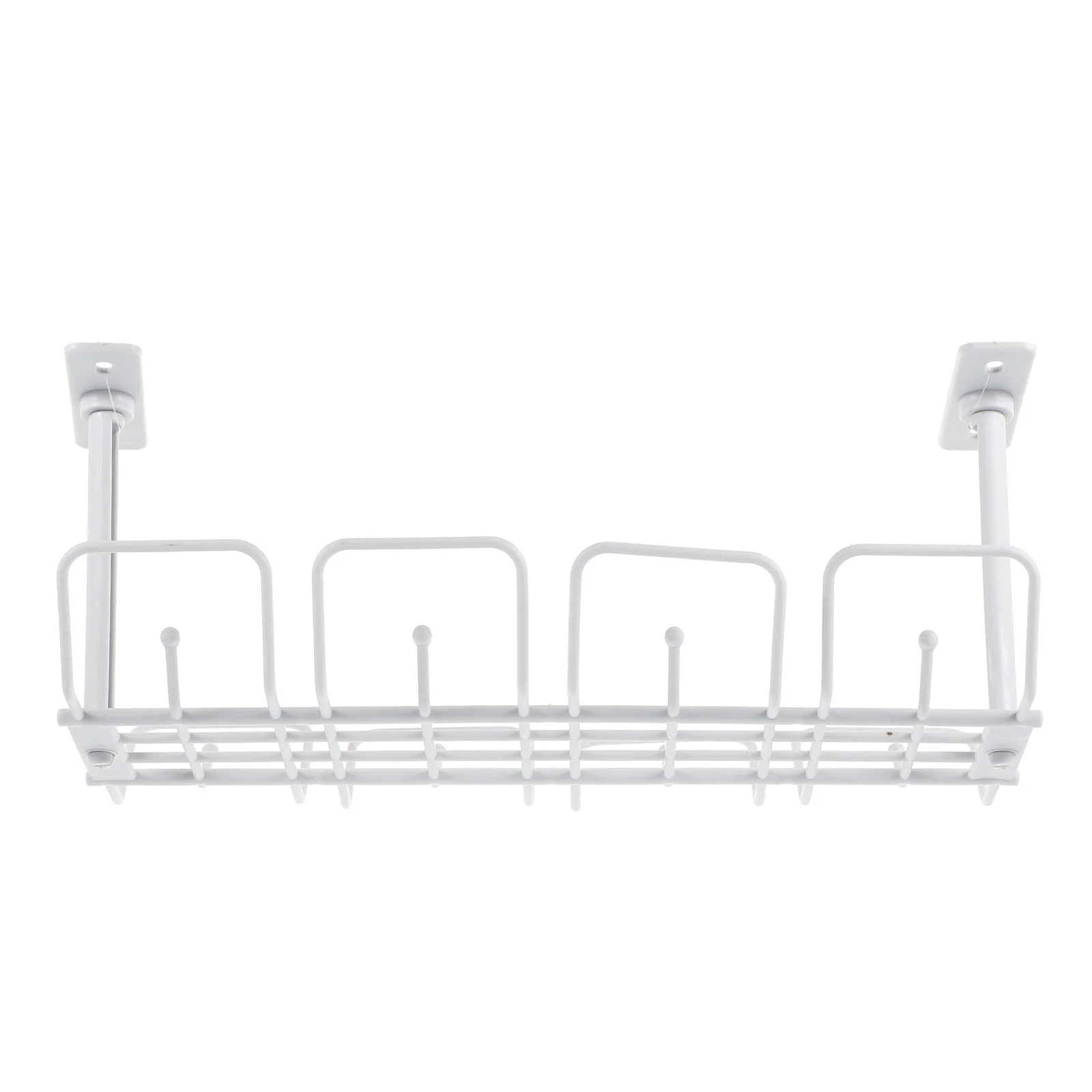 

Cabledesk Management Rack Tray Wire Organizer Basket Cord Metal Shelf Baskets Holder Pp Unferslides Shelves Kitchen Pantry