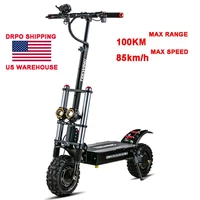teewing x4 5600w dual motor 60v 33ah folding off road fast speed electric scooter us warehouse drop shipping