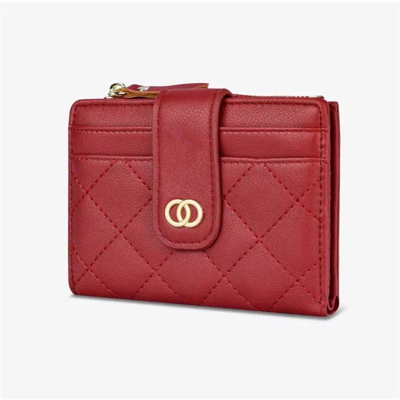 New Fashion Luxury Women's Wallets Mini Wallets perse Portomonee Portfolio Women's Short Wallets Women's Card Holders 2022
