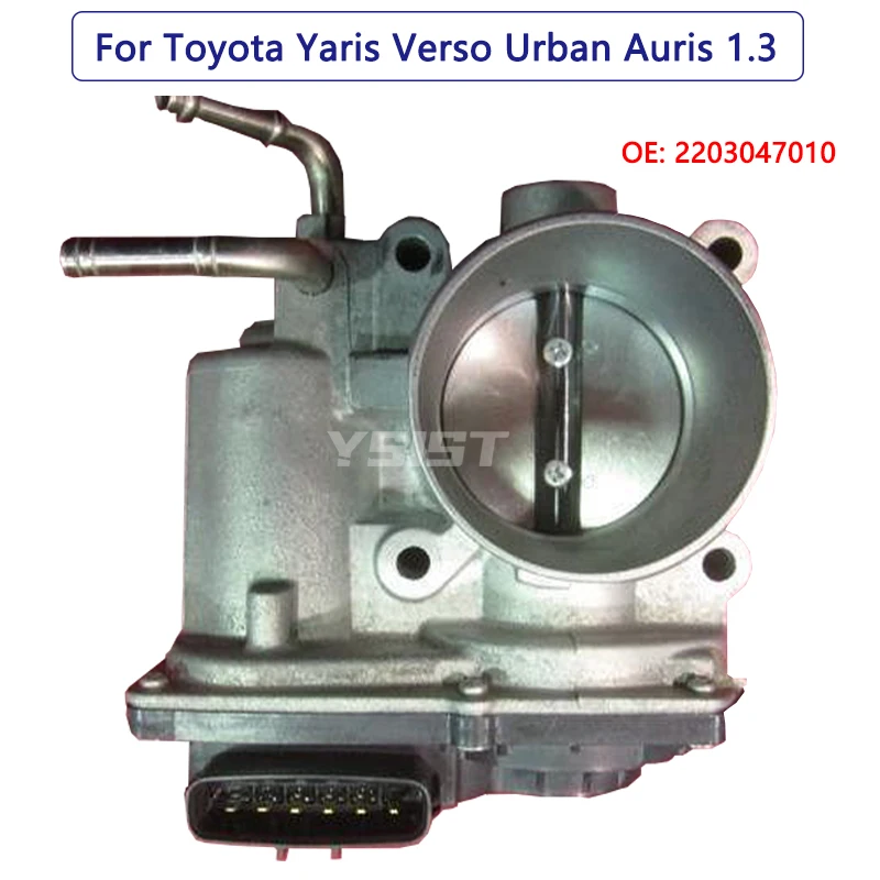 

Корпус дроссельной заслонки 2203047010 для Toyota Yaris Auris Urban Cruiser Verso 1,3, новый корпус ускорения