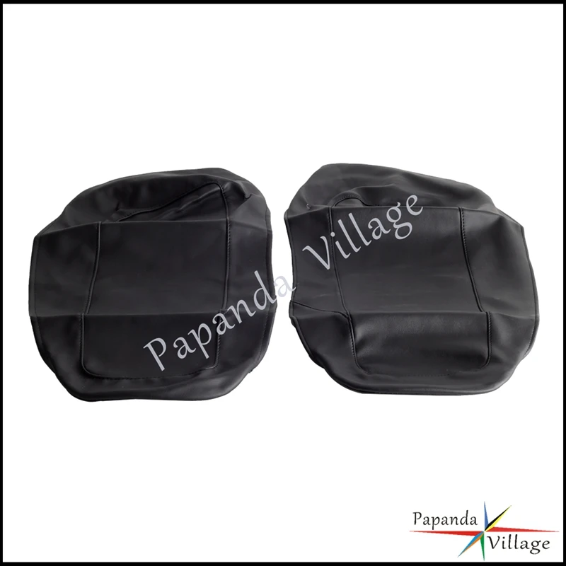 2X Leather Premium Saddlebag Lid Cover For Harley Touring Road Glide Street King 2014-2022 Motorcycle Accessories - купить по