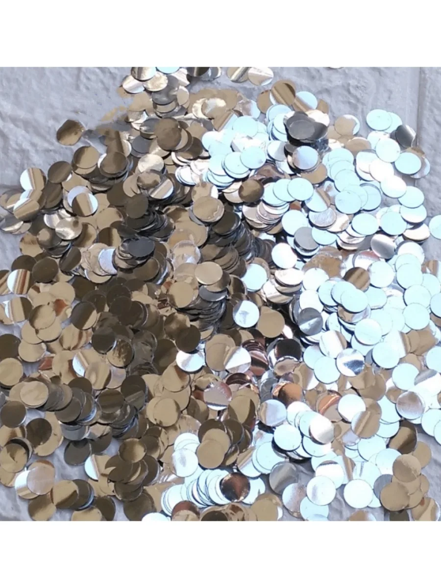 

Конфетти MOONBIFFY розовое золото 1,5 см