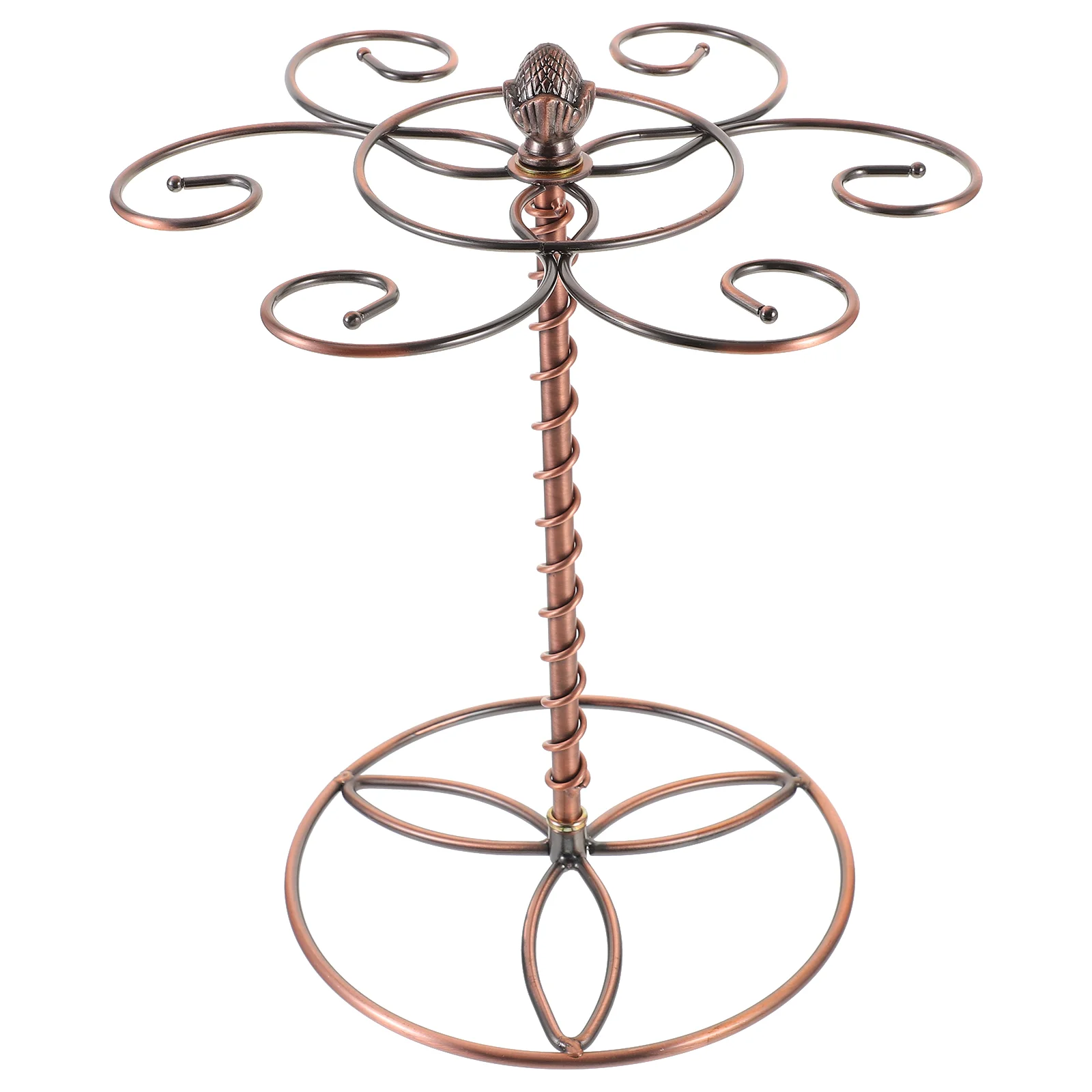 

Glasses Holder Cup Hanging Organizing Rack Organizer Vintage Decorative Egg Beater