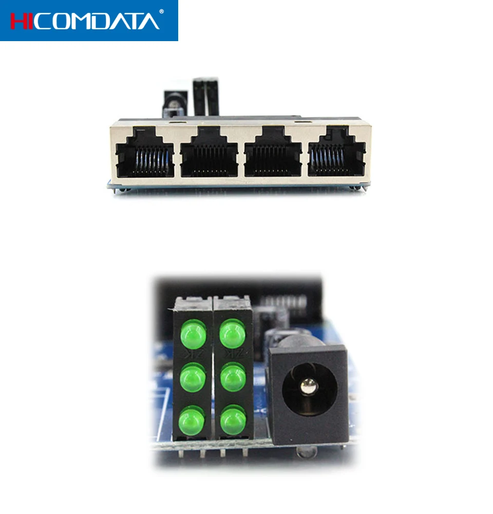 Коммутатор HICOMDATA Сеть SFP Ethernet Rj45 Печатная плата 5 портов 1 4 коммутатора RJ45