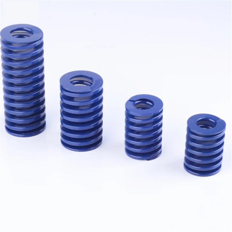 

1PCS Mould Die Spring Outer Dia 25mm Inner Dia 12.5mm Blue Long Light Load Stamping Compression Mould Die Spring Length 20-250mm