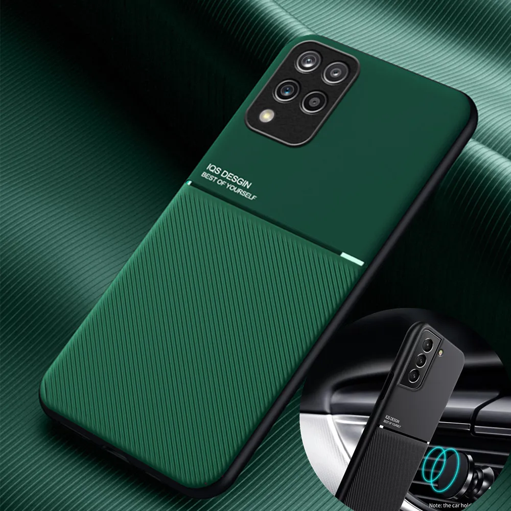 

Car Magnetic Leather Case For Samsung Galaxy M33 M51 M52 M62 F62 A02s A01 A10s A30s A20 A50 A70 M11 M31s A11 A31 J7 Soft Cover