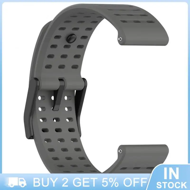 

Силиконовый спортивный ремешок для часов, подходит для 4 моделей часов Suunto, аксессуары для вертикальных часов с защитой от пота, браслет 18 грамм