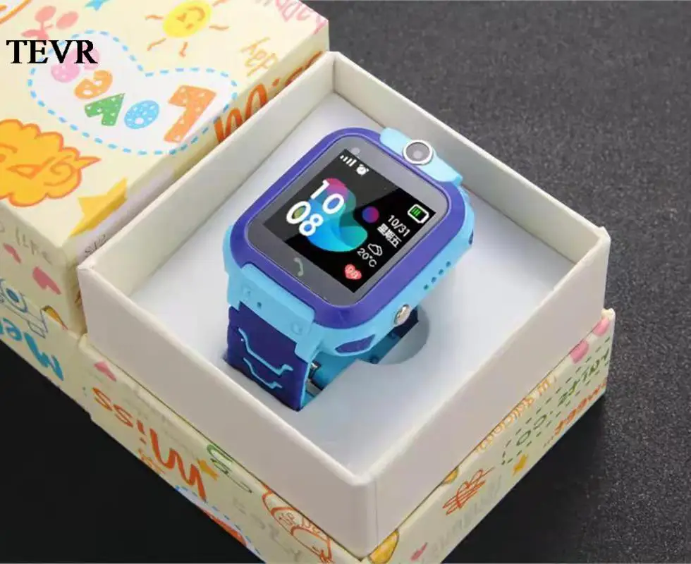 

Q12 Hot Sale Kids Smart Watch SOS Phone Watch Support Sim Card Children Smartwatch Gift Boy Girl Watches Location Tracker Waterp