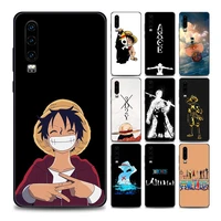 japanese manga anime luffy ace phone case for huawei p10 lite p20 p30 pro p40 lite p50 pro plus p smart z soft silicone