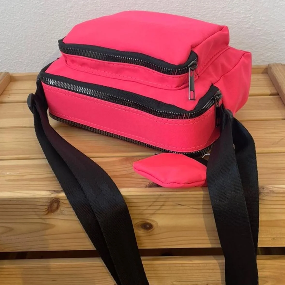 

Tonar Horni Fuchsia Soft Fabric Horizontal Women 'S Casual New Season Fashion Trend Handy