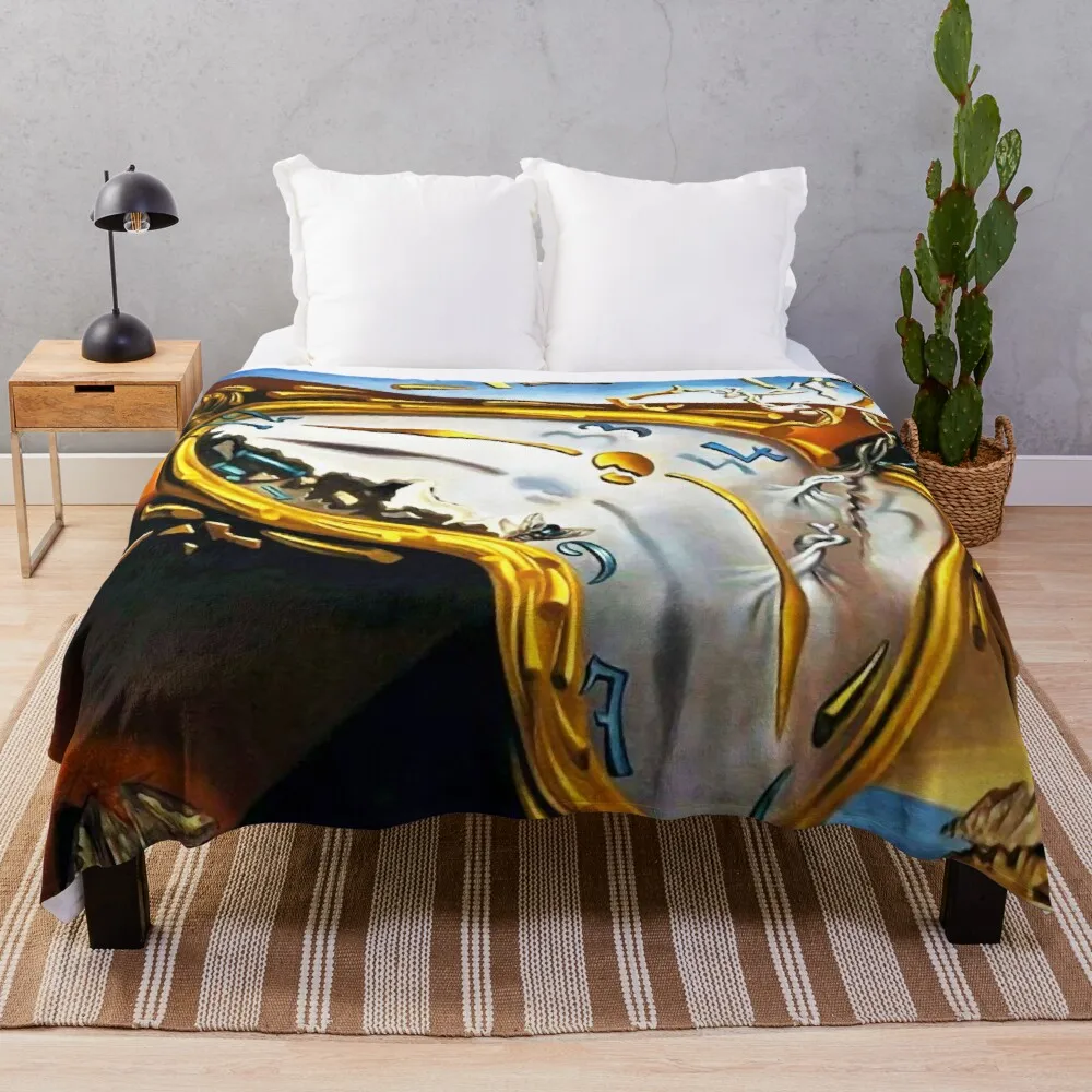 

Salvador Dali Throw Blanket Picnic Blanket Kid'S Blanket