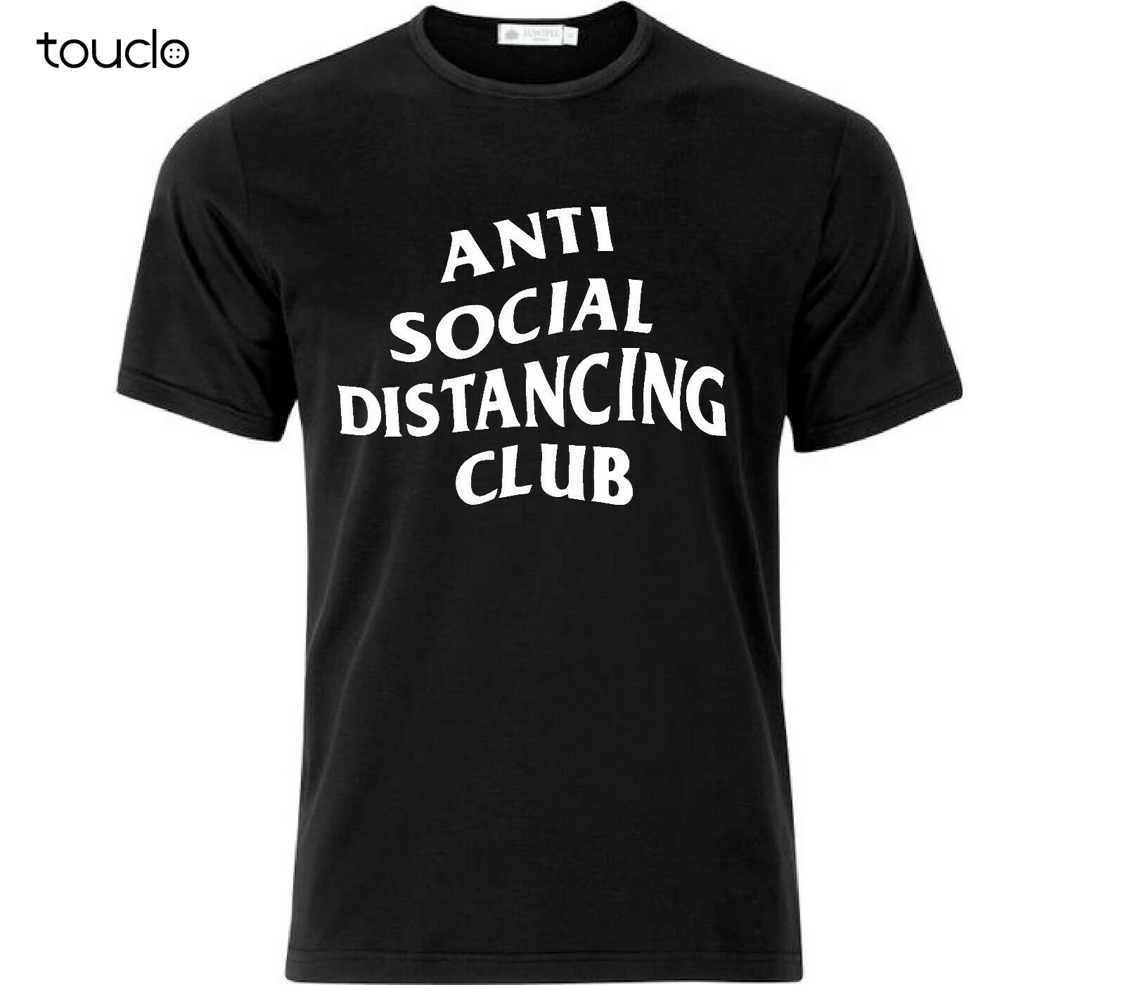 

Новинка, футболка с защитой от социальных денег, черная унисекс футболка для женщин и мужчин, модная футболка, искусственная кожа, индивидуа...