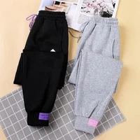 casual pants women 2021 new loose plus velvet trousers korean style leggings pants trend all match sports pants tide