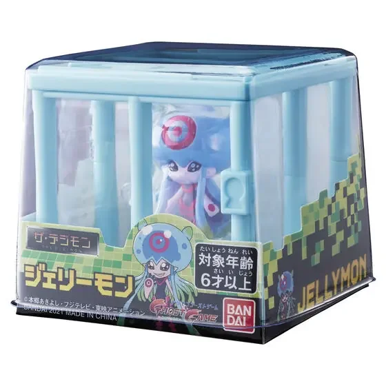 Фото Bandai натуральная игра Digimon Ghost, серия Gammamon Angoramon Jellymon, милые аниме-фигурки, игрушки, подарок на день рождения №5