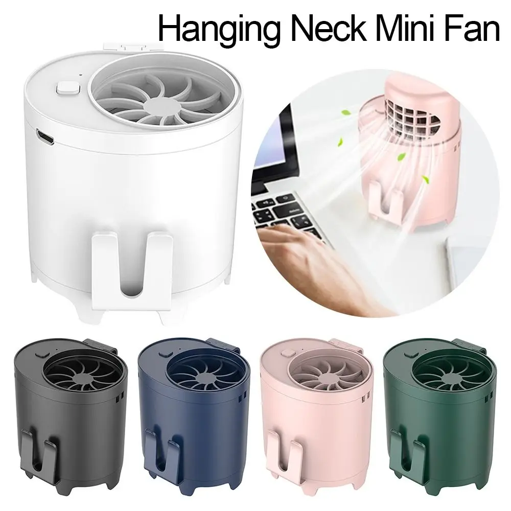 

Solid Color Low Noise Clip-On Waist Portable Wireless Bladeless Fan Hiking Camping Clip Fan Hanging Neck Fans