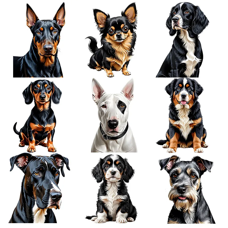 Термопатчи с принтом в виде животных для детей