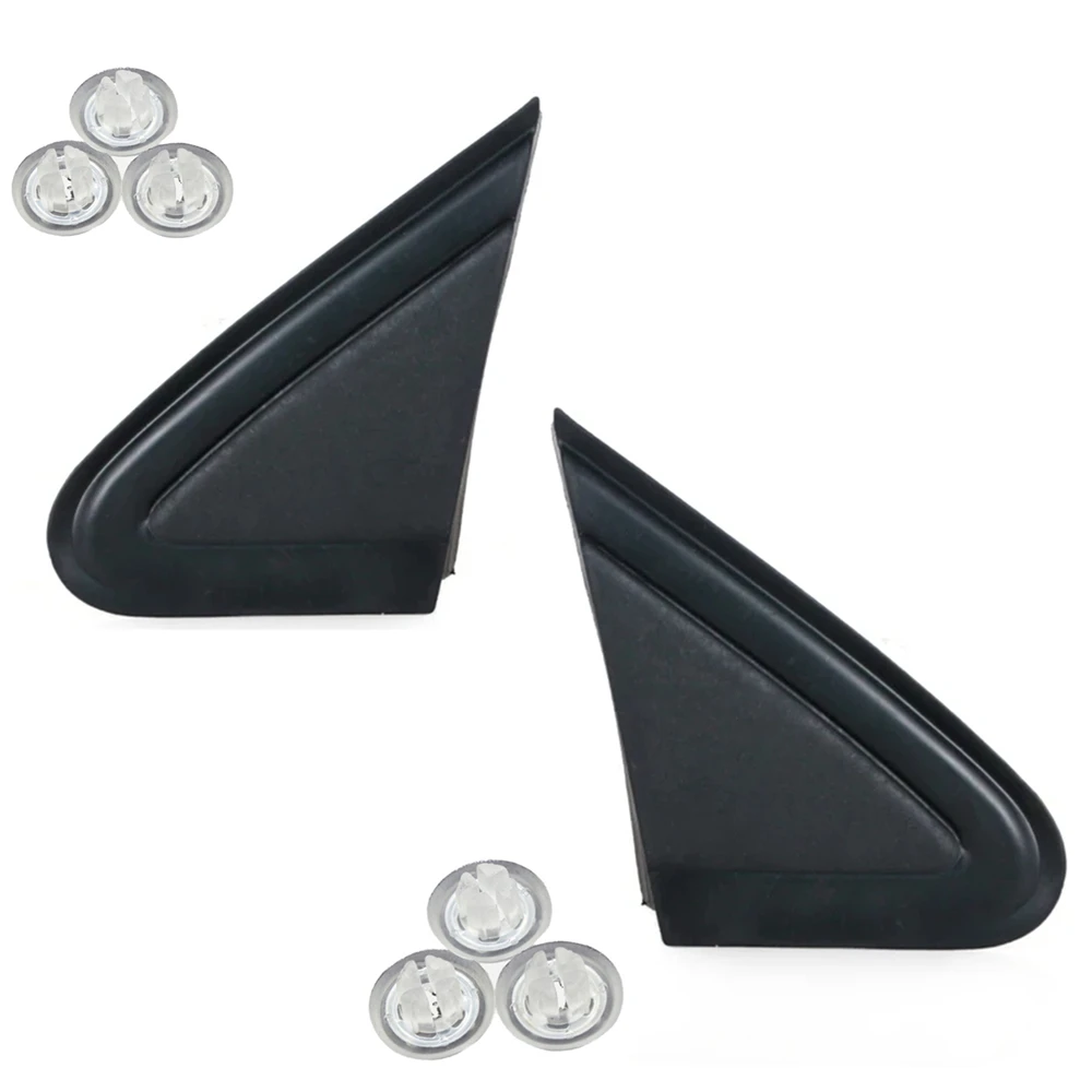 

1 шт./1 пара, крышка зеркала заднего вида, наружное крыло, треугольная отделка зеркала заднего вида 6Q 0853273 A 6Q 0853274 A для VW Polo 4 9N3 2006-2010 гг.