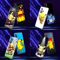 cool pokemon pikachu squirtle phone case for xiaomi mi 9 9t pro se 10t 10s a2 lite cc9 pro note 10 pro 5g silicone case pikachu