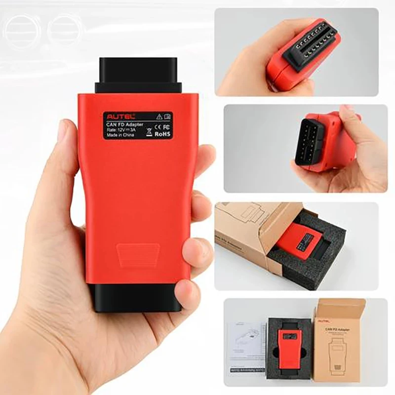 Адаптер AUTEL CAN FD поддерживает Φ протокол для Autel MaxiFlash J2534 VCI 100 VCI Mini для моделей MY2020 CANFD