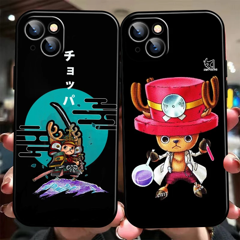 

One Piece Tony Tony Chopper For Apple iPhone 13 12 11 Pro Max Mini X XR XS Max SE 6 6S 7 8 Plus Phone Case Coque Back