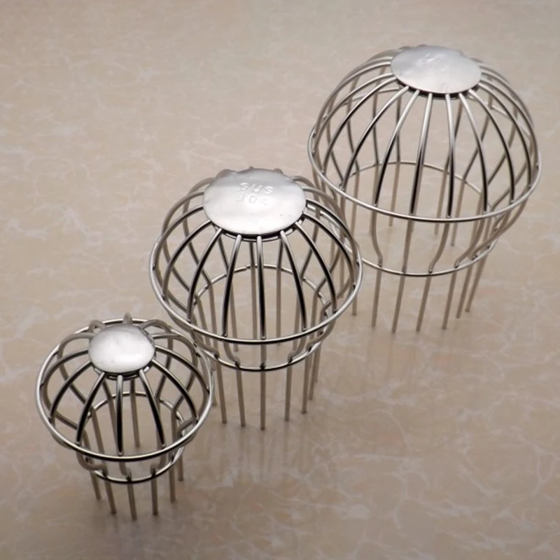 

SEWS-Drain Outdoor Roof Anti - Blocking Line Cap Round Net Cover Drainage Floor Line Leak Gutter Guard Filter