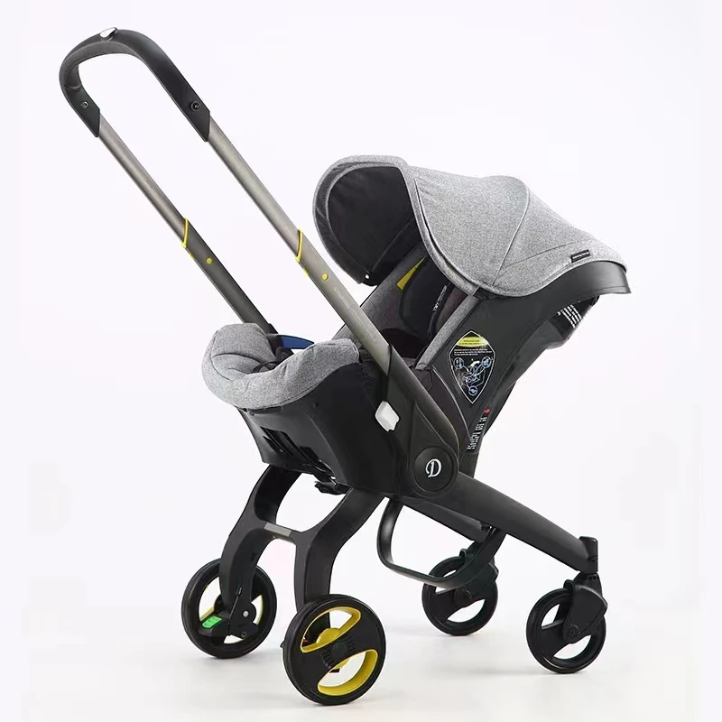 Baby Stroller Wagon Cart 3 in 1 Car Seat For Newborn Trolley Buggy Safety Carriage Portable Travel System images - 6