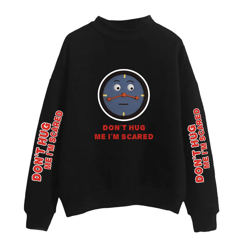 

Don't Hug Me I'm Scared Turtlenecks Sweatshirts Casual Kpop Harajuku TV drama Printing Pullovers Personalised Hoodies Fashion