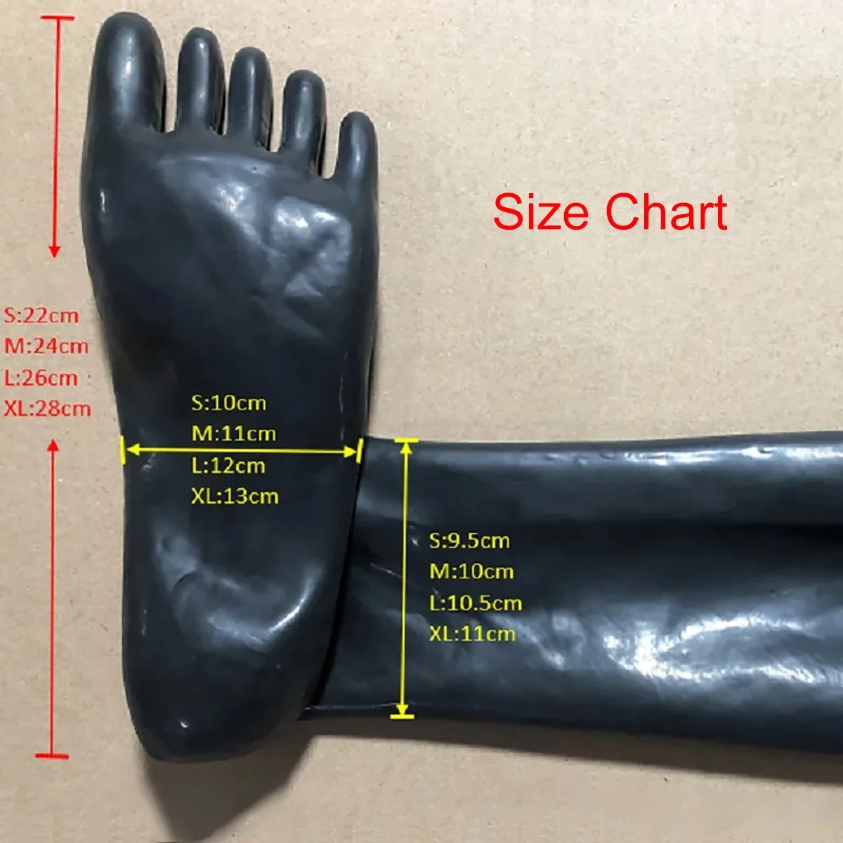 Сексуальные латексные длинные носки Резиновые чулки для мужчин и женщин