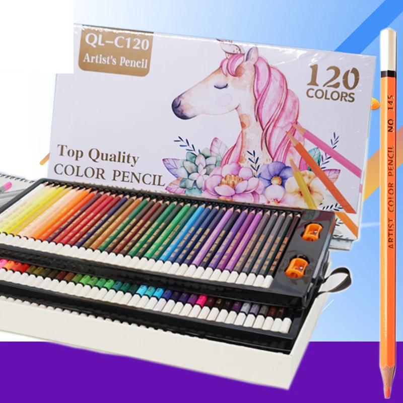 Cross-border Stationery Set For Beginners Color Lead Art Water Soluble Oily Aosheng Color Lead Supplies